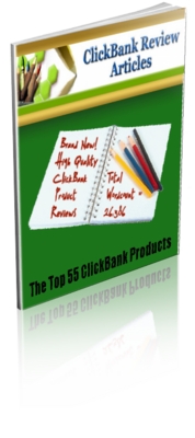 Product picture 55 Clickbank Review Articles - affiliate projects