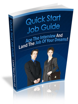 Product picture Quick Start Job Guide - beat unemployment