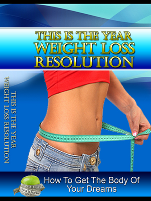 Product picture Weight Loss Resolution - lose those extra pounds