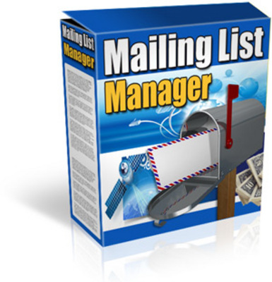 Product picture MAILING LIST MANAGER