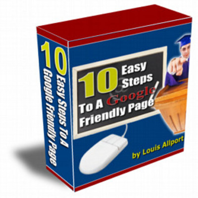 Product picture 10 Easy Steps To A Google Friendly Page