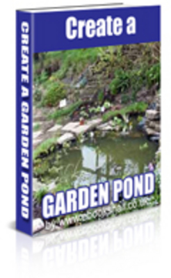 Product picture create a garden pond