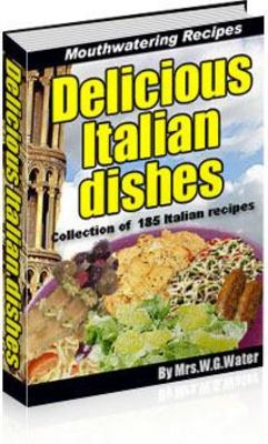 Product picture Delicious Italian recipes