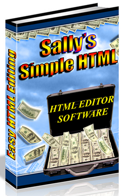 Product picture Sallys Simple HTML Editor Software