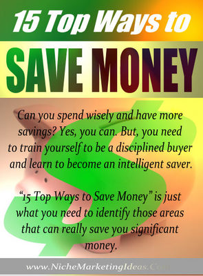 Product picture 15 Top Ways To Save Money