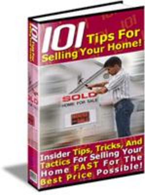 Product picture 101 Tips For Selling Your Home